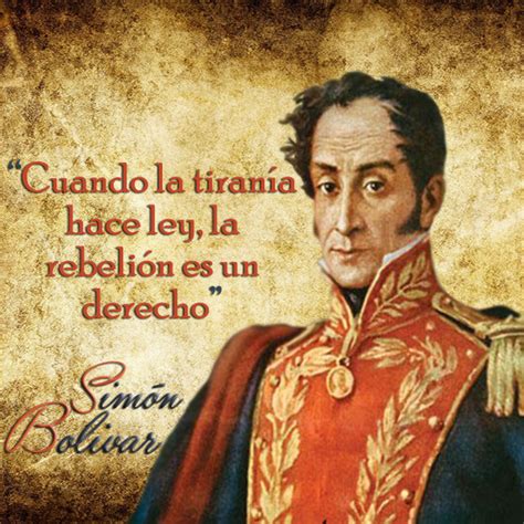 Frases de Simón Bolívar para Whatsapp | Estados Whatsapp