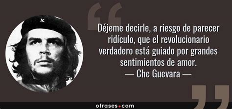 Frases y citas célebres de Che Guevara
