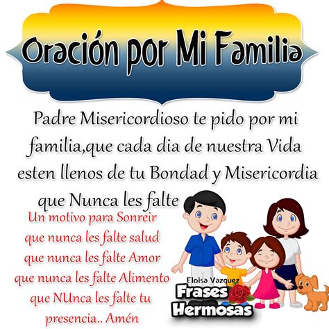 FrasesparatuMuro.com: Oración por mi familia