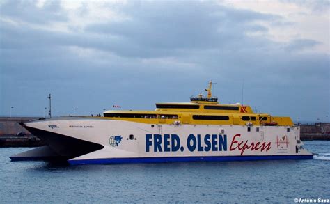 Fred. Olsen Express inicia hoy la línea Las Palmas Morro ...