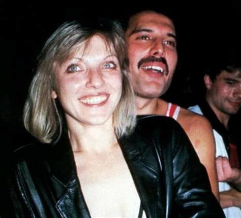 Freddie Mercury and Mary Austin at Freddie s 38th Birthday ...