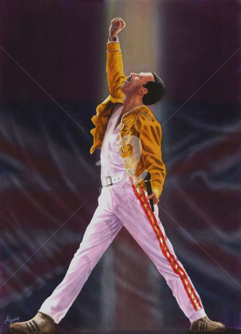 Freddie Mercury Queen Rock Legend  Alex Mets