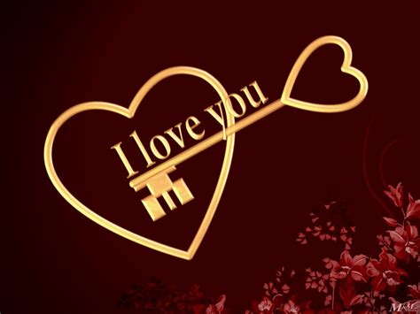 Free 3D Wallpapers Download: I love you wallpaper, i love ...
