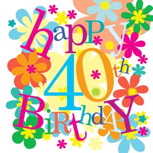 Free 40th Birthday Clipart   ClipArt Best