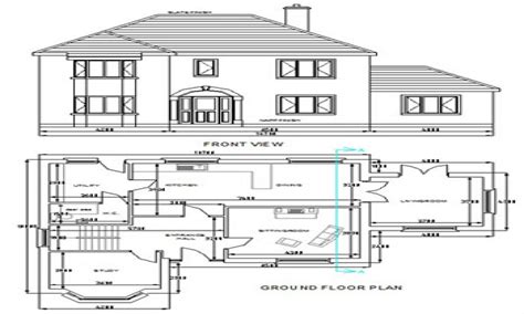 Free Autocad House Plans Dwg