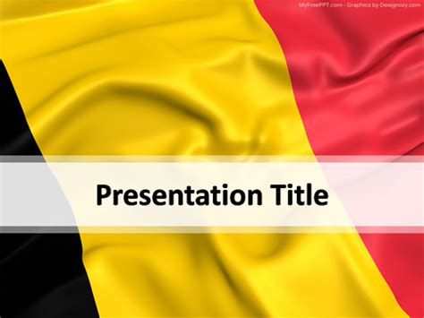 Free Belgium PowerPoint Templates   MyFreePPT.com