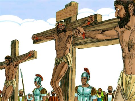 Free Bible images: Jesus is crucified and buried in a tomb ...