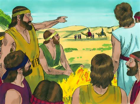 Free Bible images: Joseph is sold into slavery by his ...