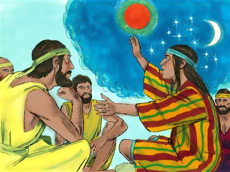 Free Bible images: When Joseph is given an ornamental robe ...