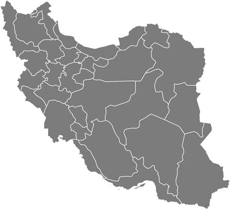 Free Blank Iran Map in SVG   Resources | Simplemaps.com