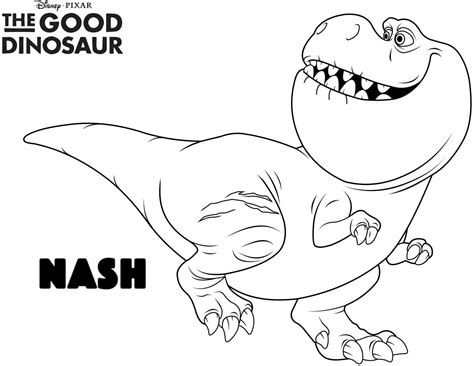 Free Coloring Pages and Activities From The Good Dinosaur ...