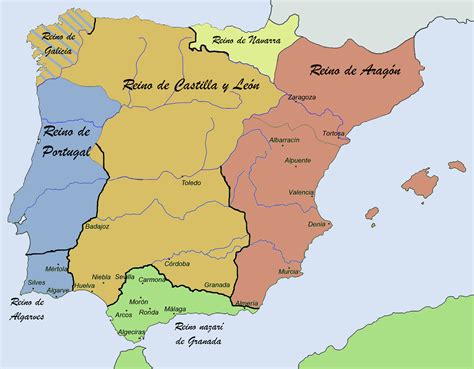 Free coloring pages of peninsula iberica mapa