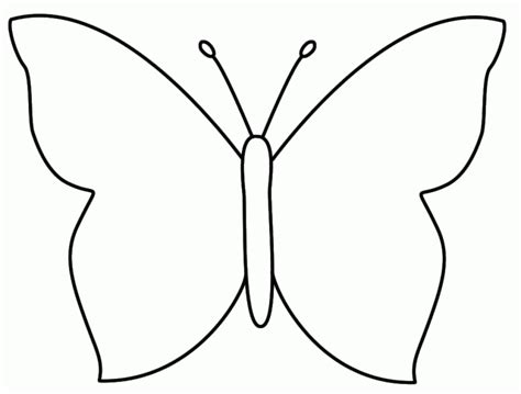 Free coloring pages of symmetrical butterfly