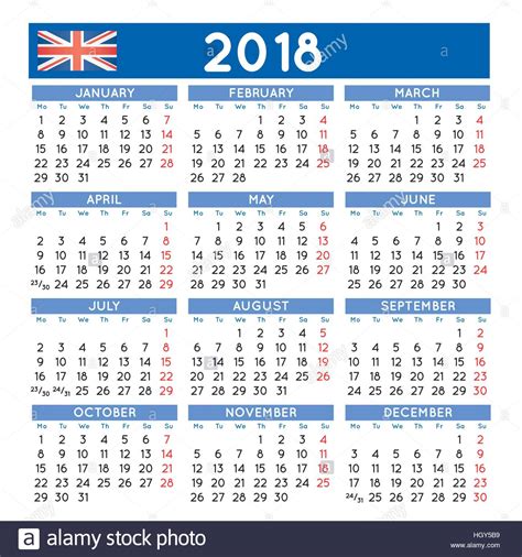 Free Download Yearly Printable calendar 2018 in PDF, 15 ...