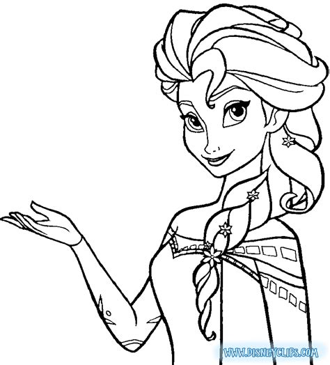 Free elsa und anna coloring pages