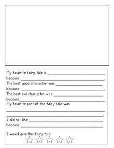 FREE Fairy Tale Printable Pack | Literacy, Text structures ...