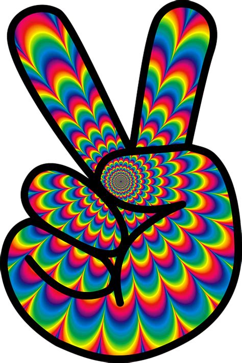 Free illustration: Psychedelic, Peace, Hippie, 60S   Free ...