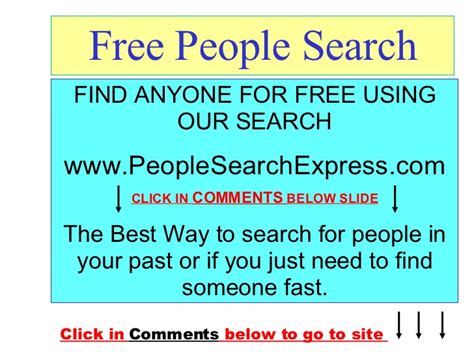 Free People Search
