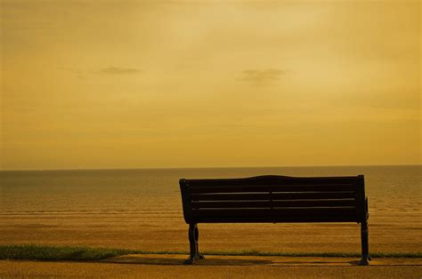 Free photo: Bench, Sea, Sepia, Effect   Free Image on ...