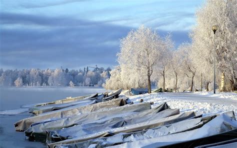 Free photo: Finland, Landscape, River, Boats   Free Image ...