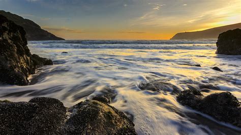 Free photo: Sunrise, Ocean, Sea, Coast   Free Image on ...