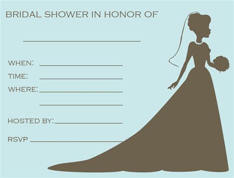 Free Printable Bridal Shower Invitations | Make your ...