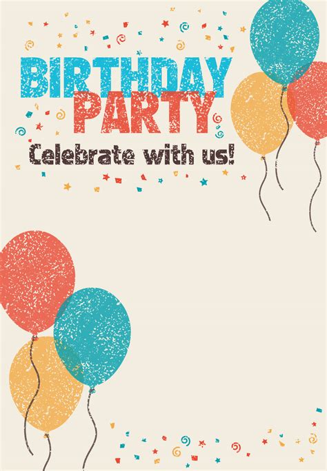 Free Printable Celebrate With Us Invitation   Great site ...