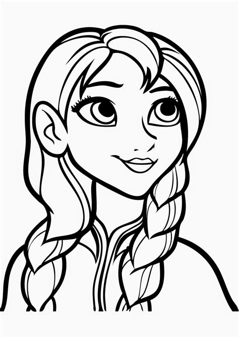 Free Printable Frozen Coloring Pages for Kids   Best ...