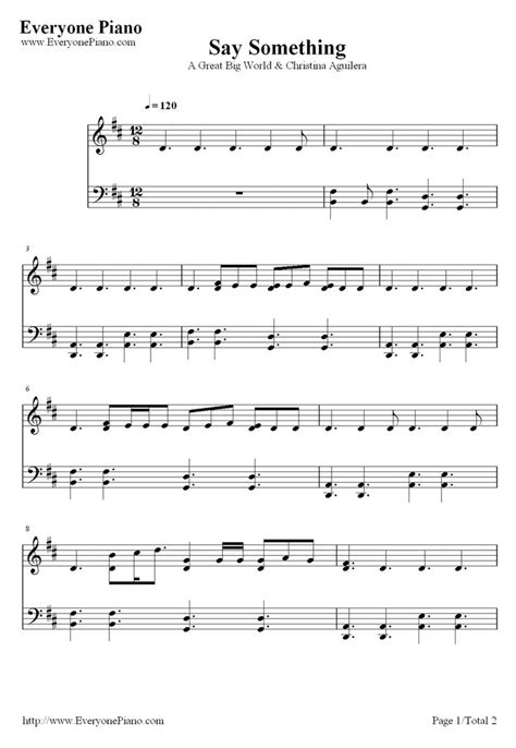 Free Printable Piano Sheet Music For Popular Songs | www ...