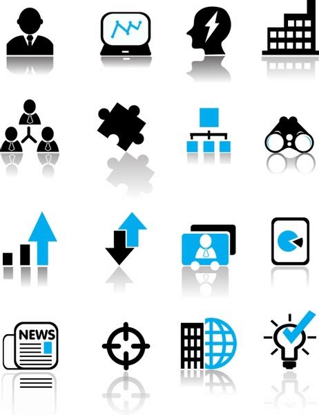Free vector business icons free vector download  30,452 ...