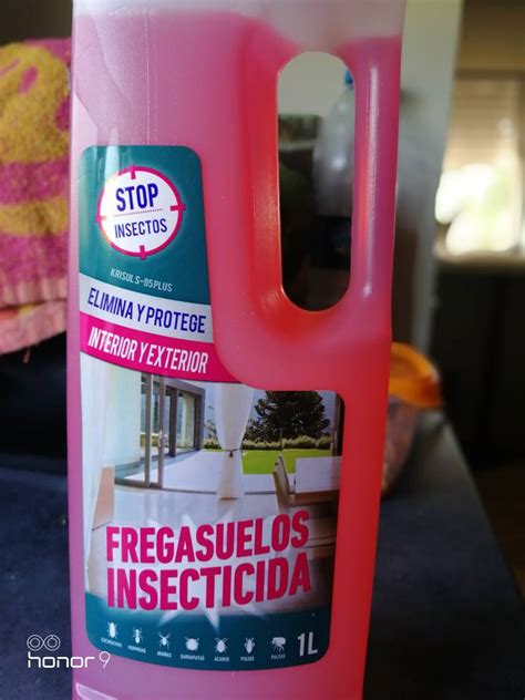 Fregasuelos con insecticida del Mercadona, alguien lo ha ...