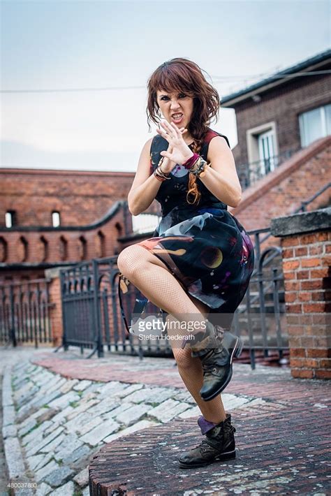 French Singer ZAZ aka Isabelle Geoffroy poses during a ...