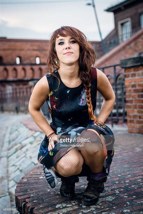 French Singer ZAZ aka Isabelle Geoffroy poses during a ...