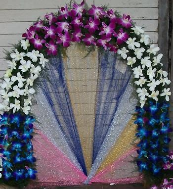 fresh & artificial flowers decoration | Ganpati Decoration ...