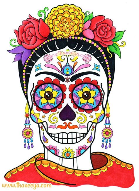 Frida Sugar Skull by Thaneeya McArdle | Flickr   Photo ...