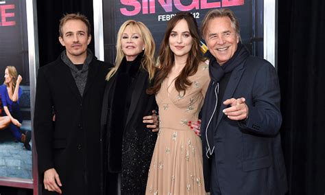 Friendly exes Melanie Griffith and Don Johnson support ...