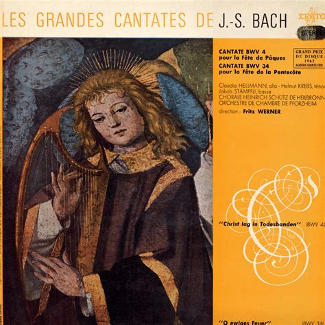 Fritz Werner   Bach Cantatas & Other Vocal Works ...