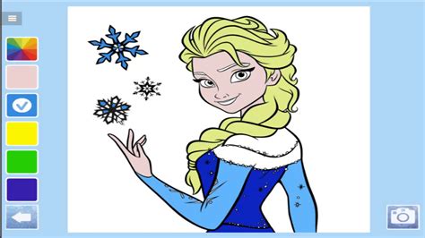 Frozen: Libro para colorear A Elsa Y Ana   YouTube