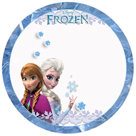 Frozen: Toppers para Imprimir Gratis. | Ideas y material ...