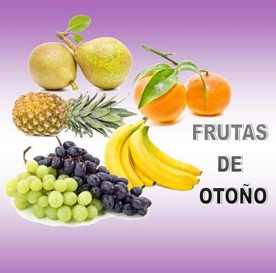 Frutas de Otoño. Vocabulario básico