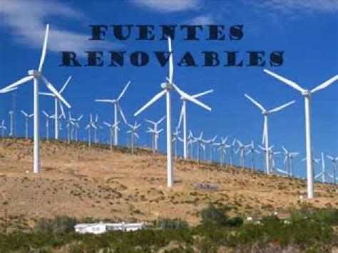 Fuentes de energia renovables y no renovables   YouTube