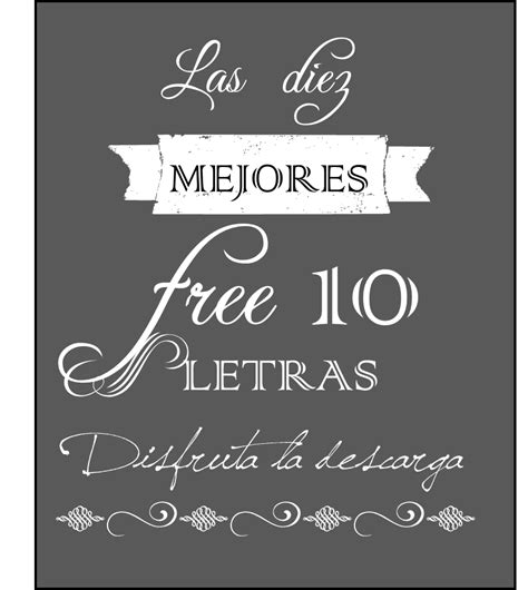 Fuentes de letras gratis para tus carteles   Creando con ...