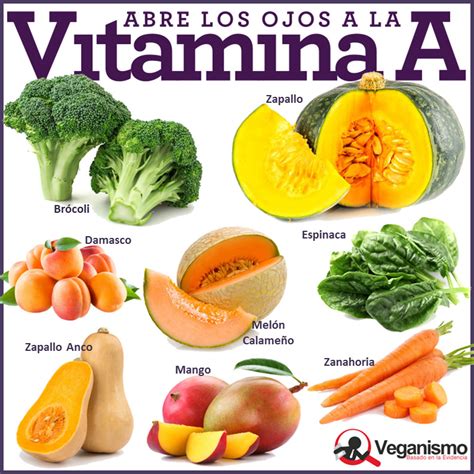 Fuentes de vitamina A en la dieta vegana y vegetariana ...