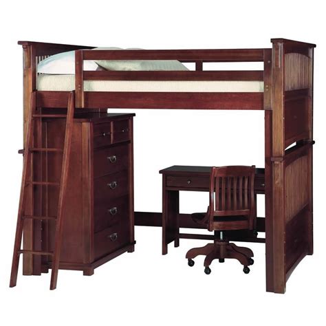 Full Loft Bed With Desk Full Size Loft Bed With Desk For ...