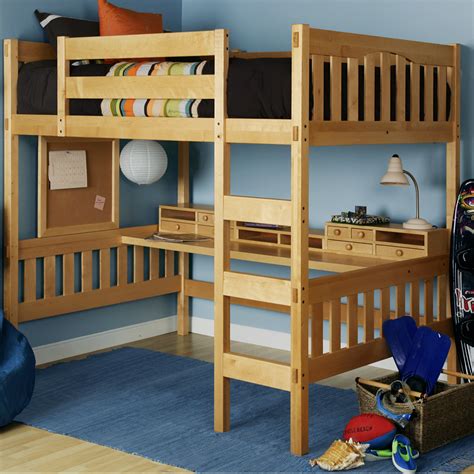 Full Size Loft Bed Plans for Teens : DIY Full Size Loft ...