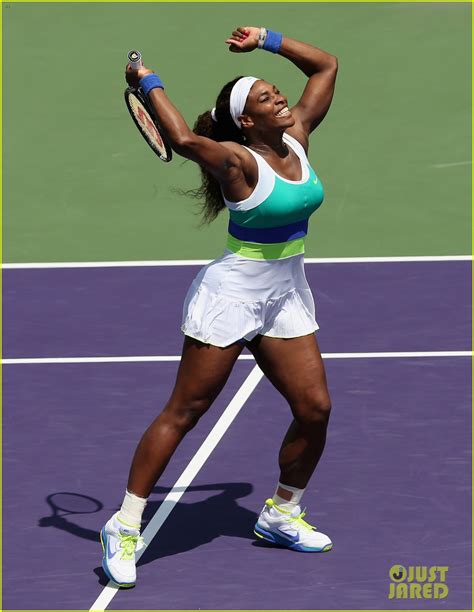 Full Sized Photo of serena williams sony open victory ...