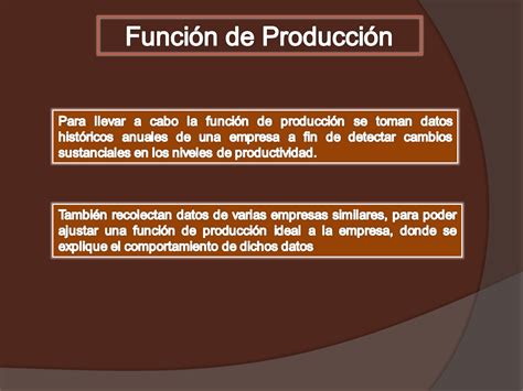 Función de producción y la productividad   Monografias.com