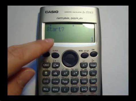 Funciones con calculadora casio fx 570 ES   YouTube