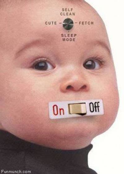 Funny Baby On off Image | Funny Baby | Graphics99.com