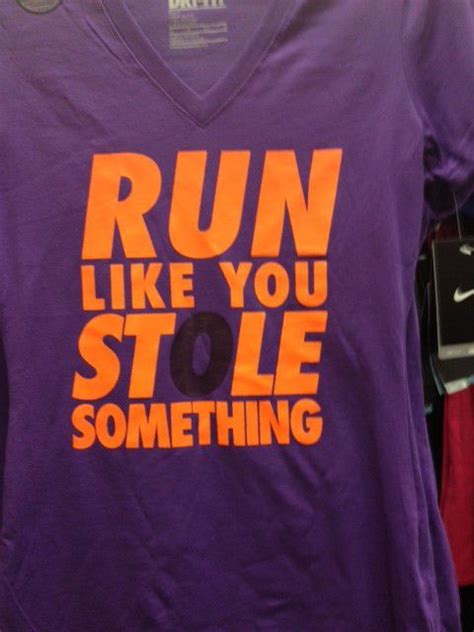 Funny Running Slogans Seen on T Shirts